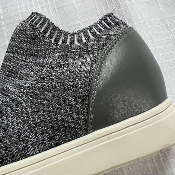 Brash Elisha Sock Knit Fashion No Tie Slip-on Gray Skater Sneaker Shoe Size 9.5 - Picture 4 of 10